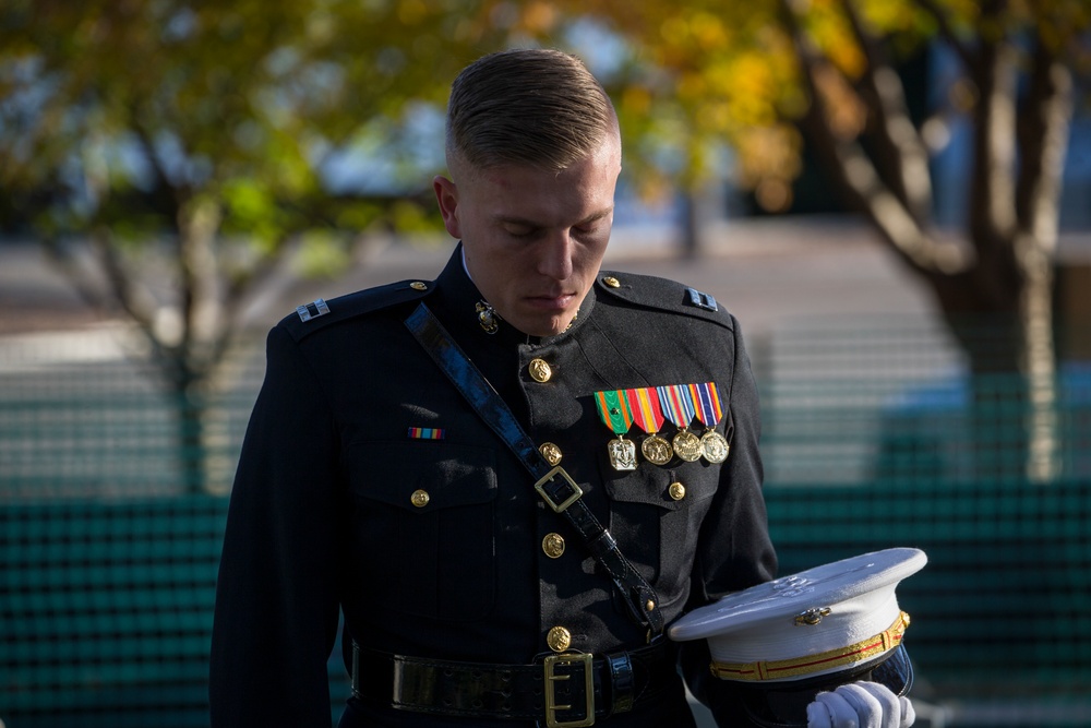 Marines with Marine Barracks Washington conducted wreath laying ceremonies at several gravesites across the National Capital Region.