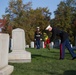 Marines with Marine Barracks Washington conducted wreath laying ceremonies at several gravesites across the National Capital Region.