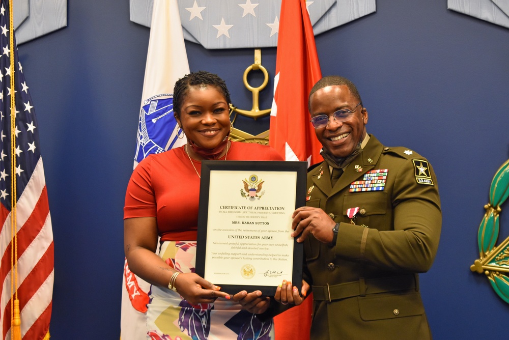 Lt. Col. Jermaine Sutton Concludes 24-Year Army Career