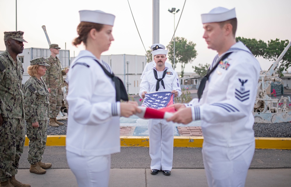 Veterans Day Ceremony at Camp Lemonnier