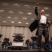 282nd Army Band director Tom Bauer gets pumped