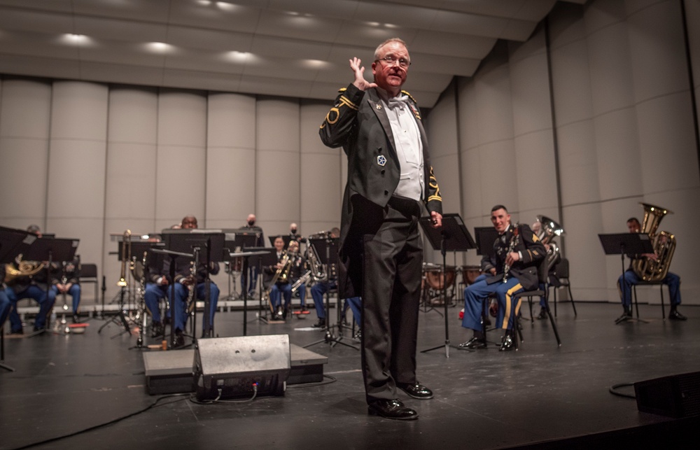 282d Army Band director Tom Bauer