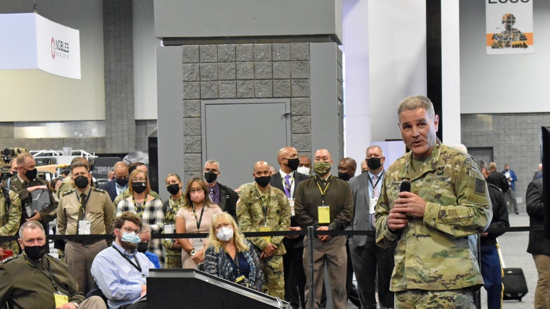 Army Unified Network Warriors Corner, AUSA Annual Meeting, October 12, 2021