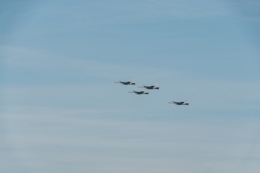 TUS 100 Joint Service Aerial Review