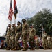 The 3rd Combat Aviation Brigade honor Veterans at the Savannah Veterans Day Parade.