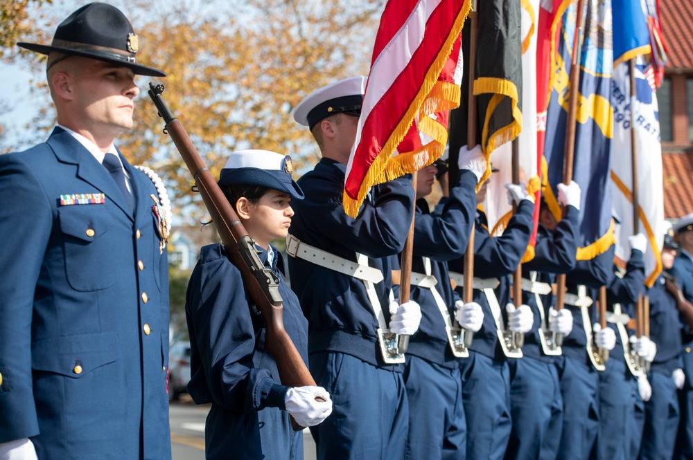 Coast Guard Training Center Cape May Participates in City of Cape May Veterans Day Ceremony