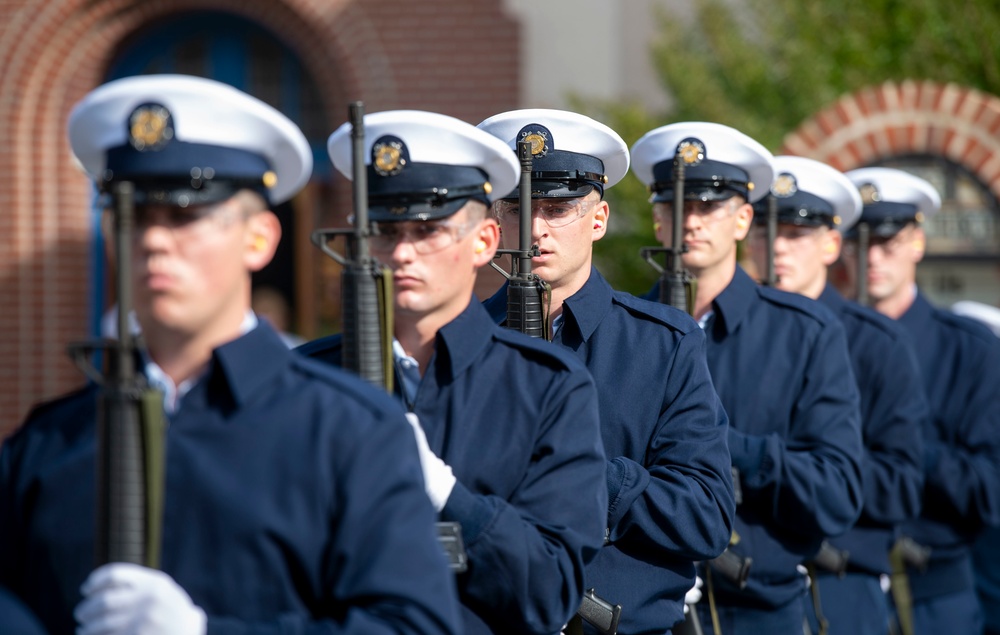 Coast Guard Training Center Cape May Participates in City of Cape May Veterans Day Ceremony