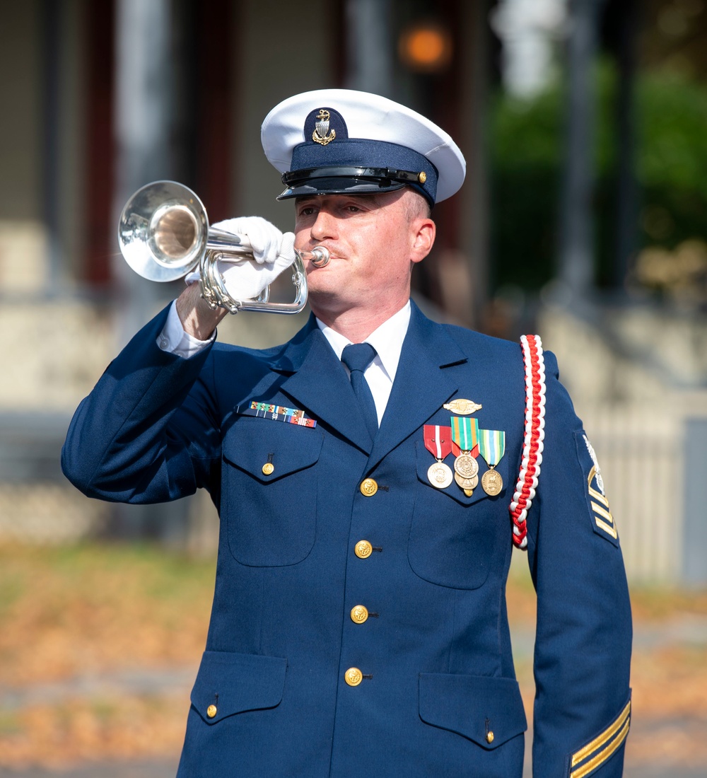 Coast Guard Training Center Cape May Participates in City of Cape May Veterans Day Ceremony