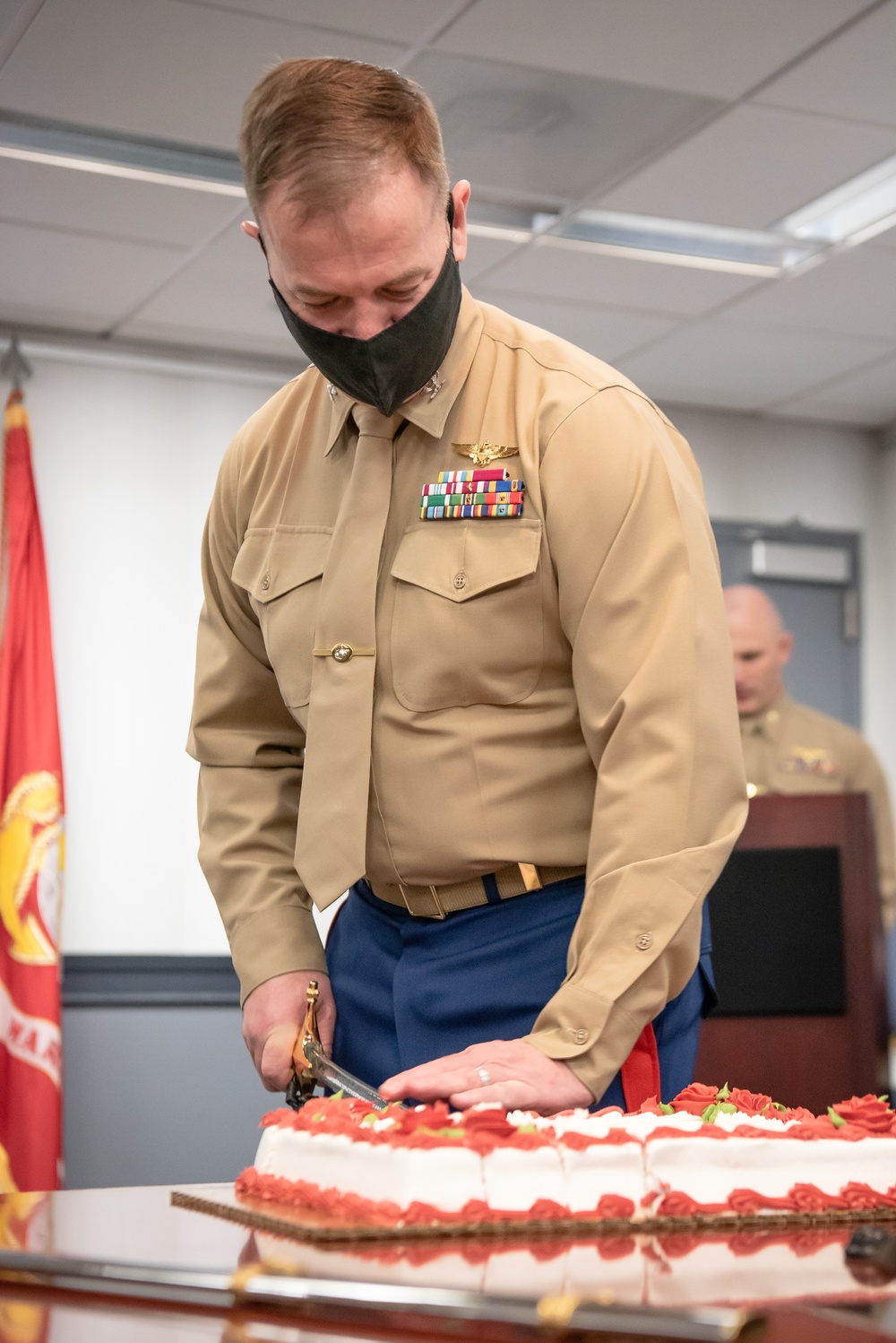 U.S. Marine Corps 246th Birthday Cake Cutting Ceremony