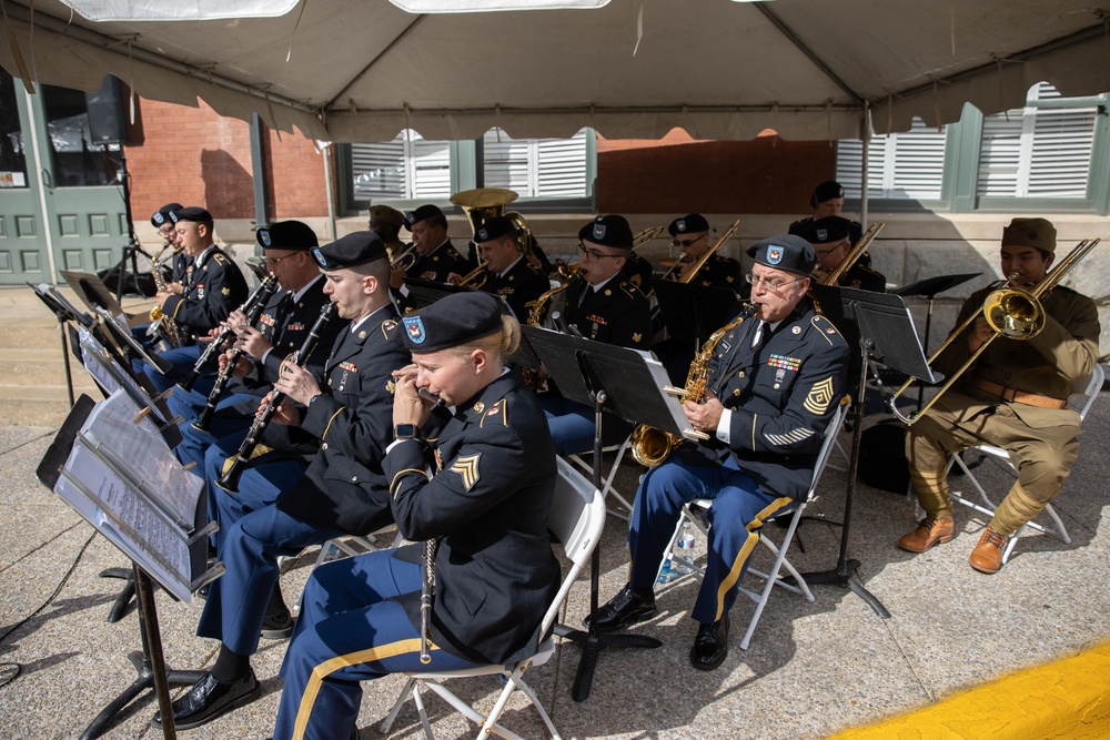 Return From The Argonne Statue Veterans Day Dedication Ceremony