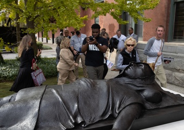 Return From The Argonne Statue Veterans Day Dedication Ceremony