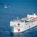 USNS Mercy (T-AH 19) Conducts Flight Operations During MERCEX 22-1
