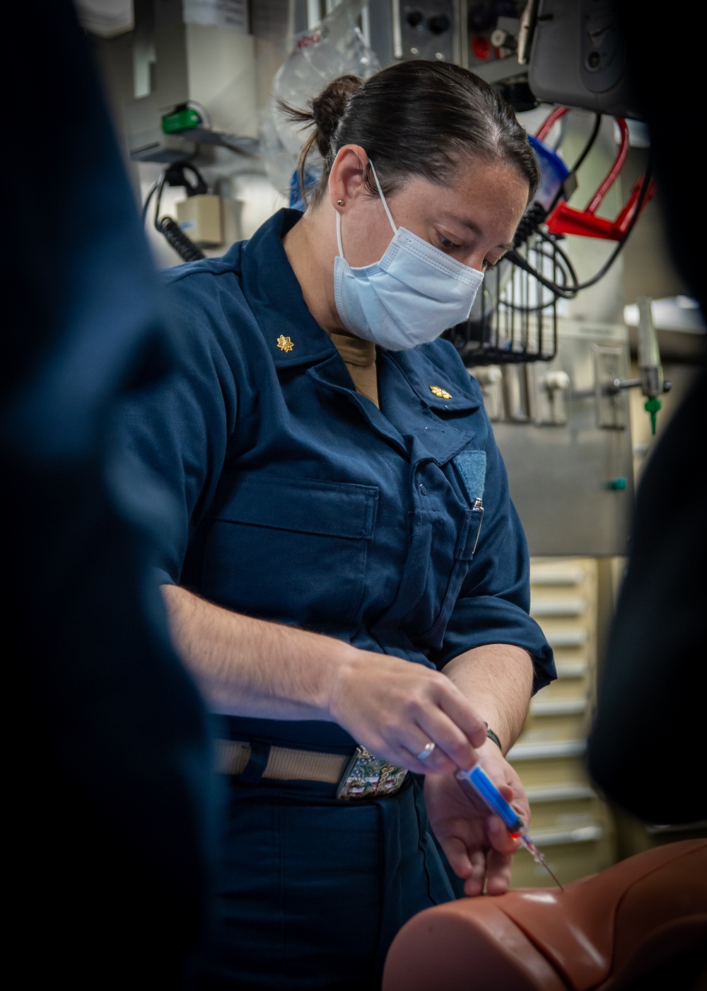 USNS Mercy (T-AH 19) Medical Personnel Train During MERCEX 22-1