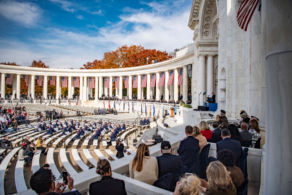 National Veterans Day Observance at Arlington National Cemetery