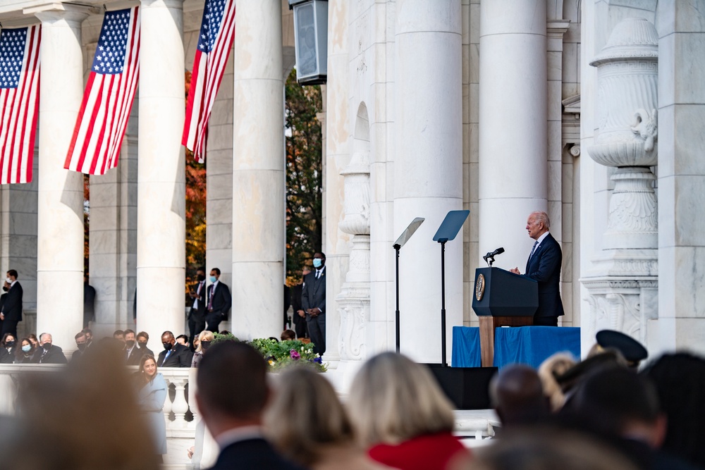 National Veterans Day Observance at Arlington National Cemetery