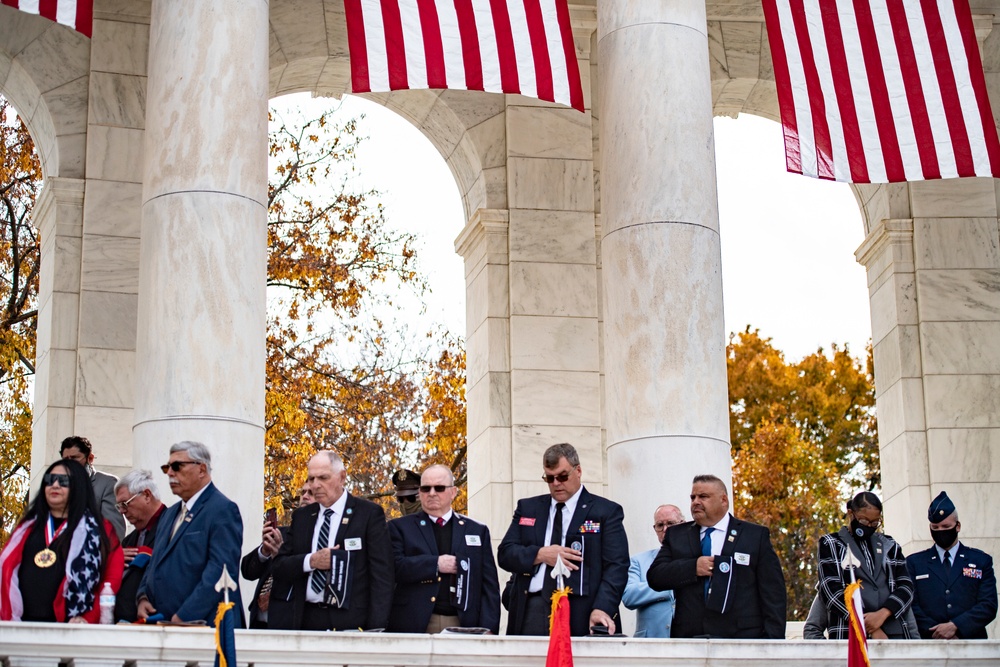 National Veterans Day Observance at Arlington National Cemetery