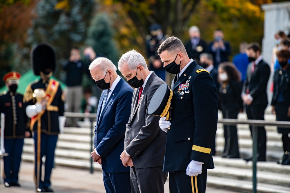 National Veterans Day Observance at Arlington National Cemetery