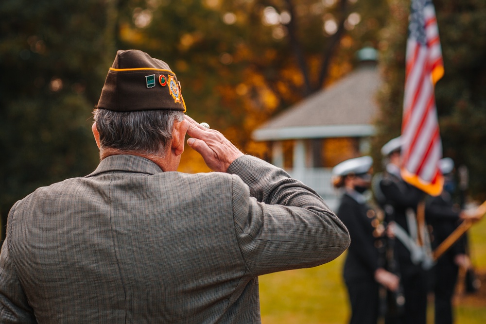 Task Force Pickett Leadership attends Veterans Day Ceremony