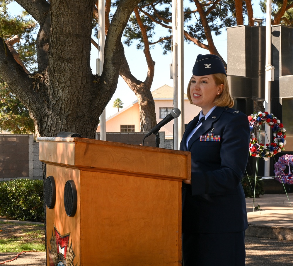 Veterans Day at Santa Maria Cemetery