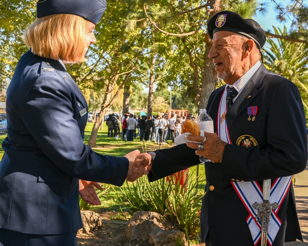 Veterans Day at Santa Maria Cemetery