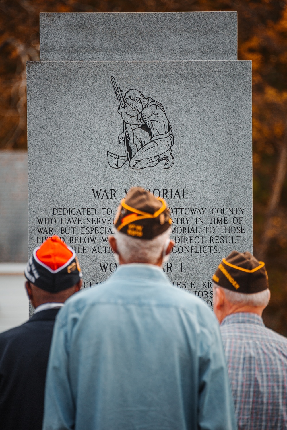 Task Force Pickett Leadership attends Veterans Day Ceremony