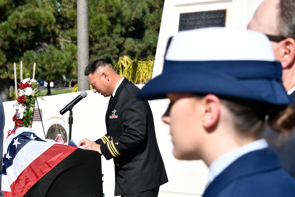 Navy Leaders from NBVC Commemorate Veterans Day Events