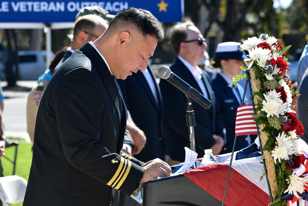 Navy Leaders from NBVC Commemorate Veterans Day Events