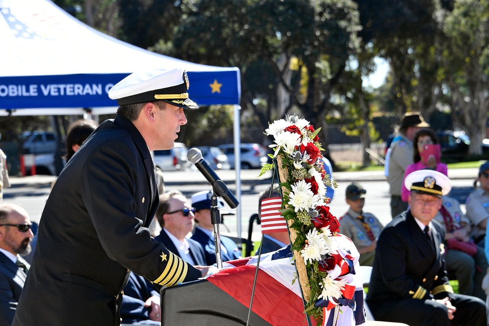 Navy Leaders from NBVC Commemorate Veterans Day Events