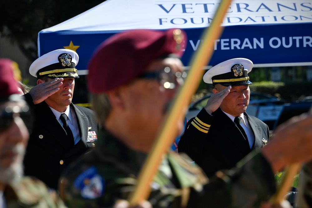 Navy Leaders from NBVC Commemorate Veterans Day Events