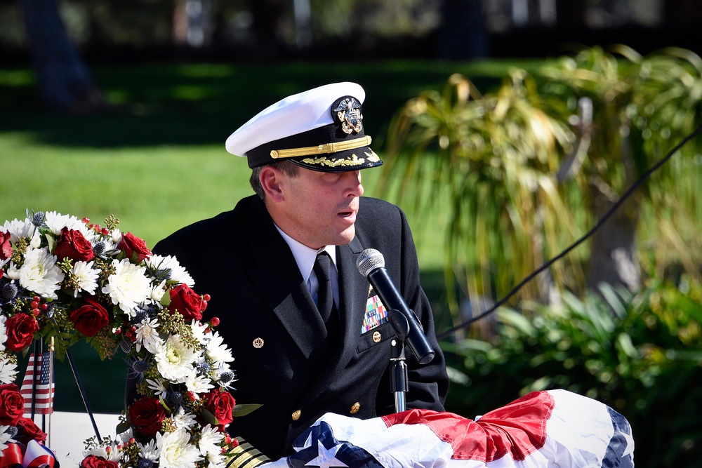 Navy Leaders from NBVC Commemorate Veterans Day Events