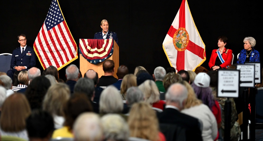 Womens Veteran's Memorial Unveiling