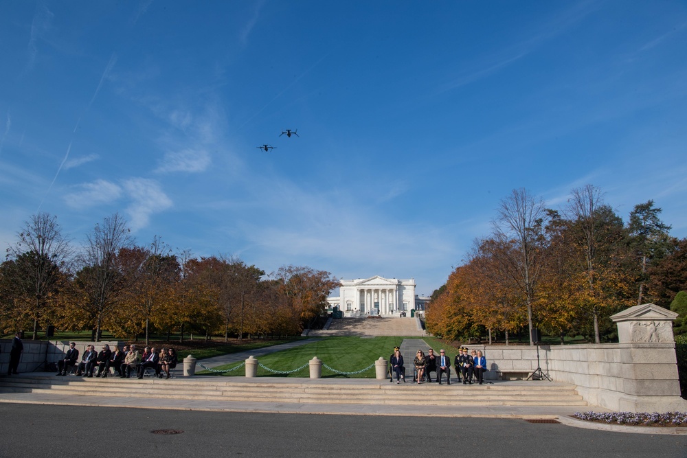 Arlington National Cemetery Veterans Day events 2021