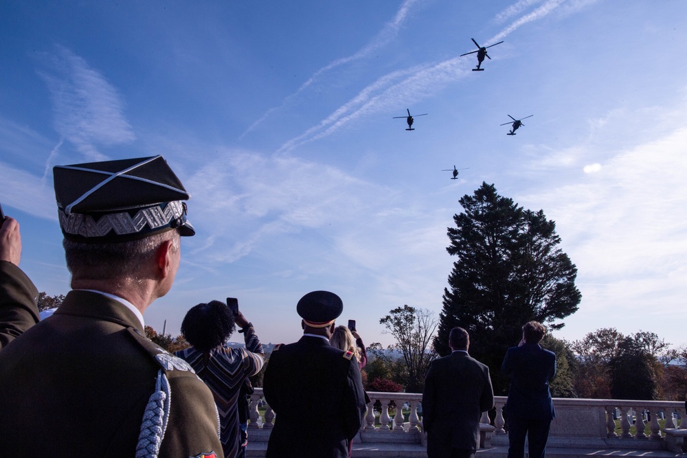 Arlington National Cemetery Veterans Day events 2021