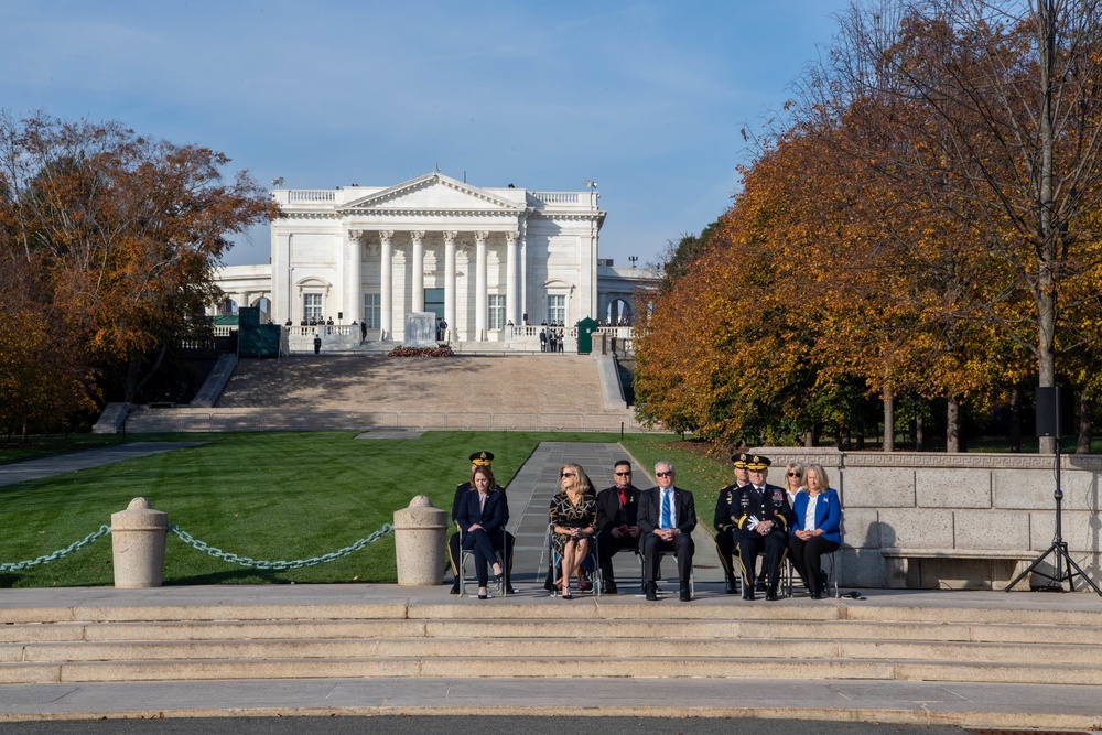 Arlington National Cemetery Veterans Day events 2021