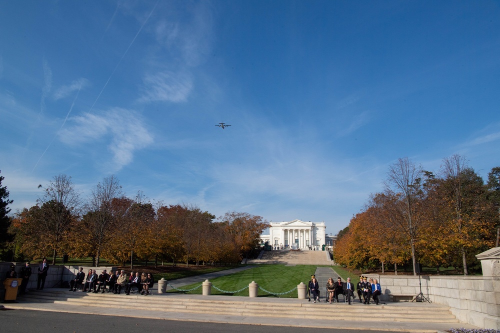 Arlington National Cemetery Veterans Day events 2021