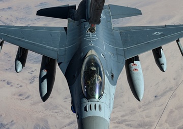 908th EARS connects with F-16’s