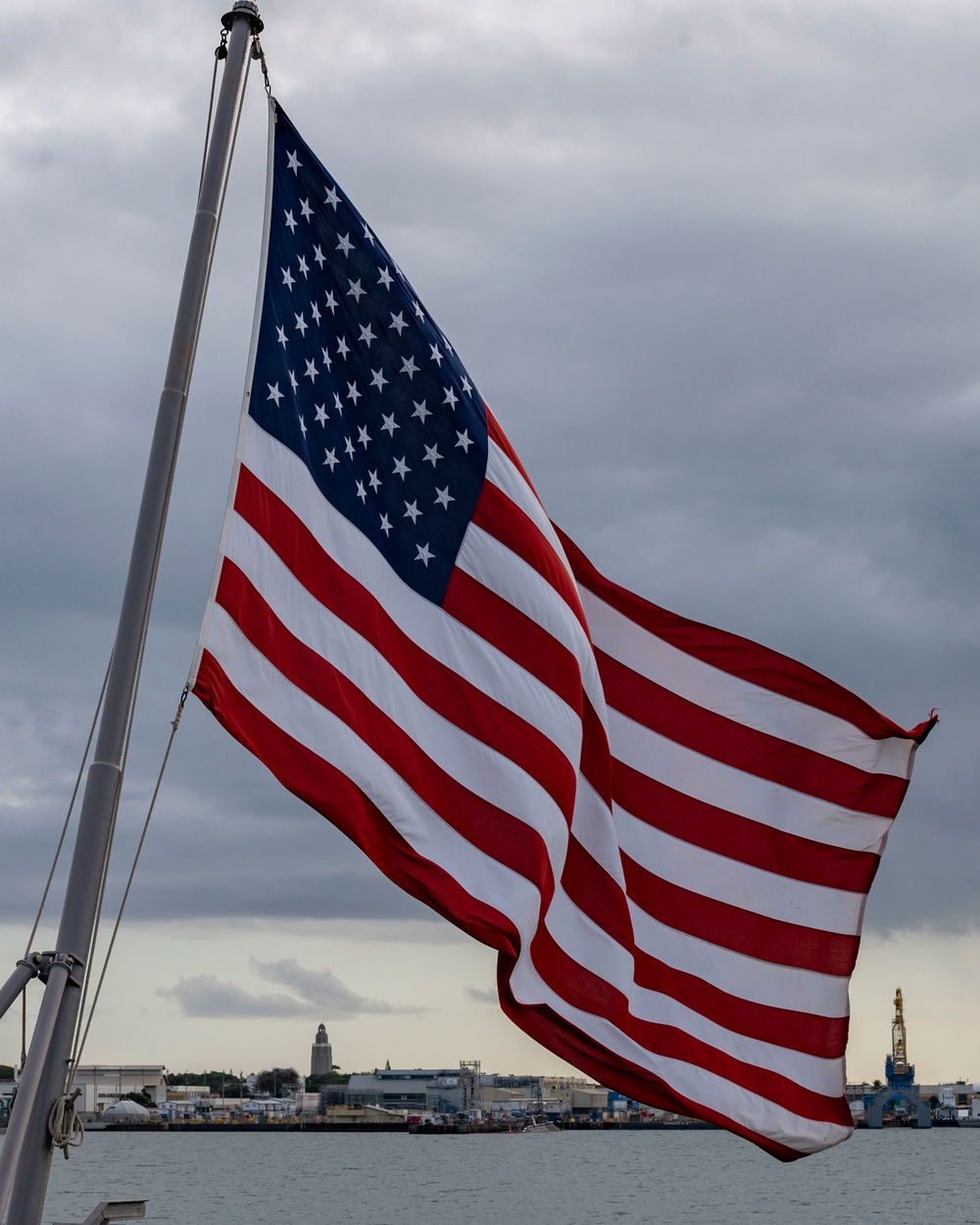 USS Missouri Memorial Association Hosts Annual Veteran's Day Sunset Ceremony