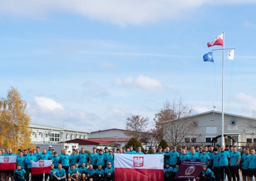 Polish Troops Host National Independence Day Run