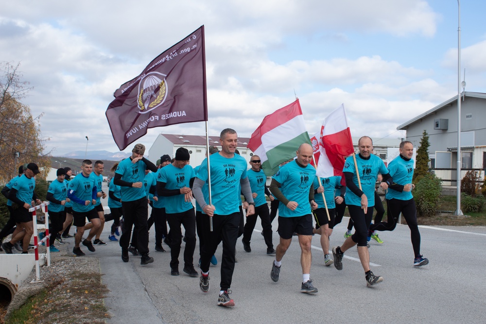 Polish Troops Host National Independence Day Run
