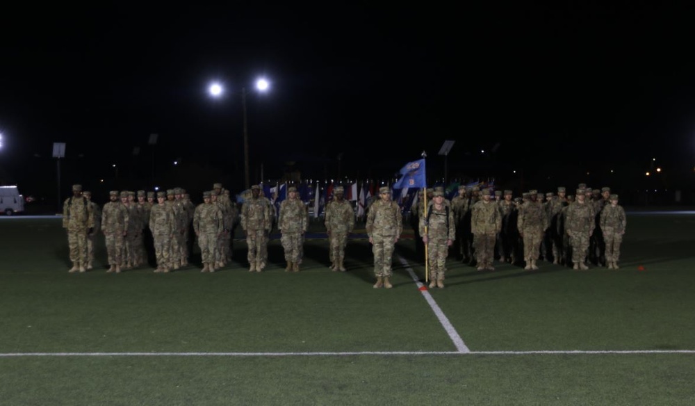 B. Co. 229th Soldiers in Formation at the NTC