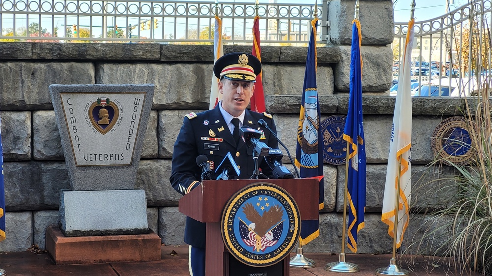 USACE Buffalo District at the VA WNY Medical Center Veterans Day 2021 Ceremony