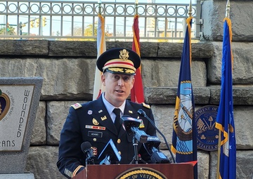 USACE Buffalo District at the VA WNY Medical Center Veterans Day 2021 Ceremony