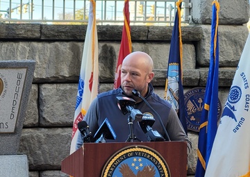USACE Buffalo District at the VA WNY Medical Center Veterans Day 2021 Ceremony