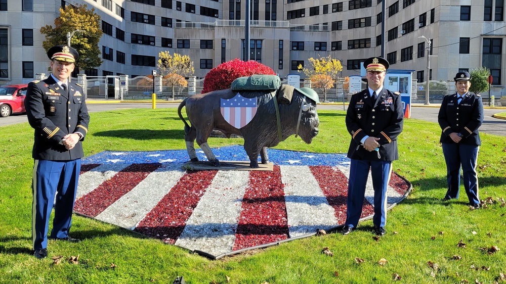 USACE Buffalo District at the VA WNY Medical Center Veterans Day 2021 Ceremony