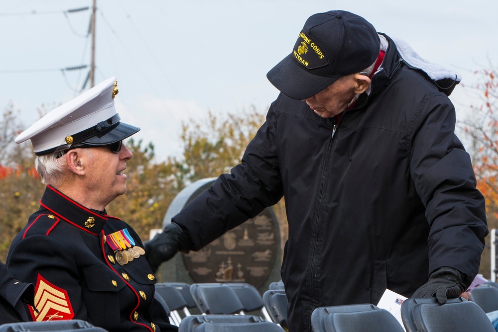Centerville, Ohio Veterans Day ceremony
