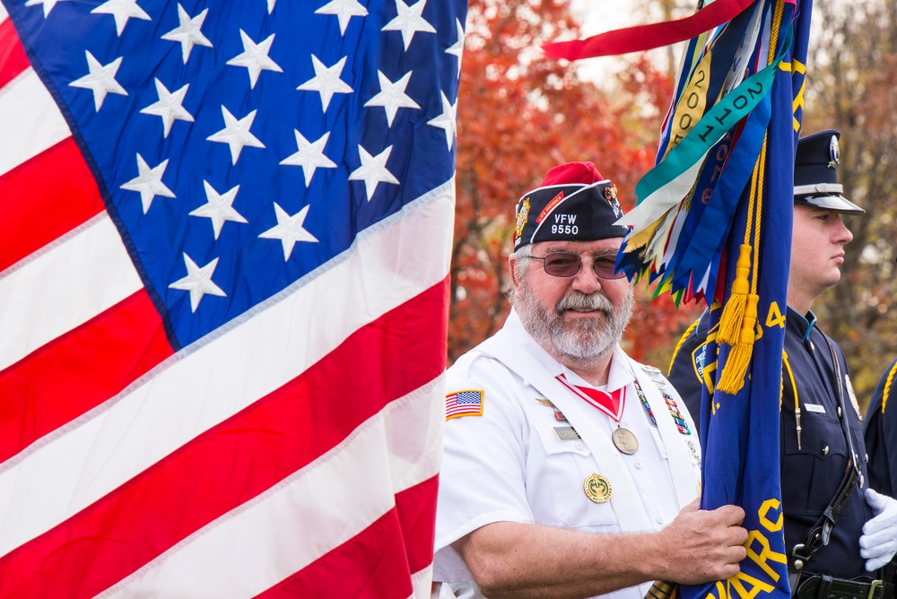 Centerville, Ohio Veterans Day ceremony