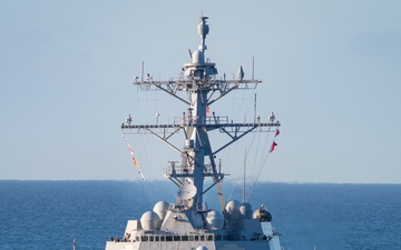USS Wayne E. Meyer (DDG 108) Carries Special Significance for Naval Surface Warfare Center, Port Hueneme Division During Combat Systems Assessment Team Event Visit