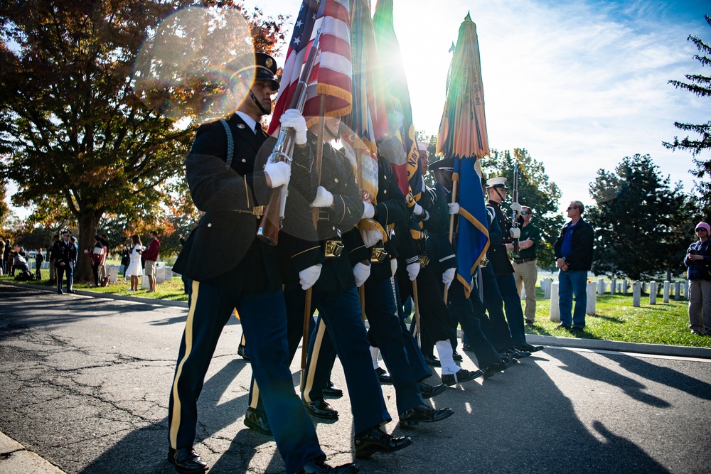 A Joint Procession and Aerial Review in Honor of the Tomb of the Unknown Soldier Centennial Commemoration