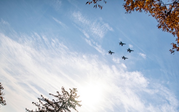 A Joint Procession and Aerial Review in Honor of the Tomb of the Unknown Soldier Centennial Commemoration