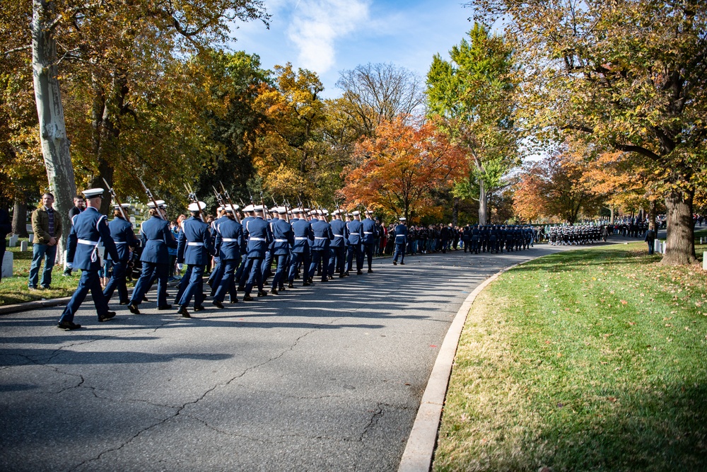 A Joint Procession and Aerial Review in Honor of the Tomb of the Unknown Soldier Centennial Commemoration